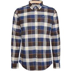 Barbour Skjorter Barbour Valley Tailored Shirt Herreskjorte Ecru
