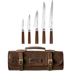 5 Piece & Leather Case X50 Knife Set