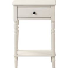 Garpe Interiores Solid White Bedside Table 35x45cm