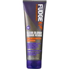 Fudge Clean Blonde Damage Rewind Violet-Toning Shampoo 50ml