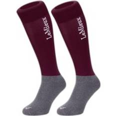 Riders Gear LeMieux My Competition Socks Twin Pack - Burgundy
