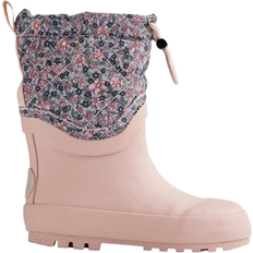 Wheat Thermal Snow Boots Drizzle - Winter Flowers