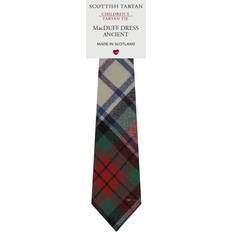 Red Suits Children's Clothing I Luv LTD Boys wool tie in scottish woven macduff dress ancient tartan