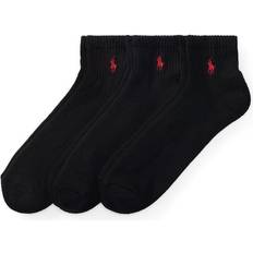 Polo Ralph Lauren Strumpor Polo Ralph Lauren Polo Ralph Lauren Svarta sportstrumpor 3-pack-Svart/a