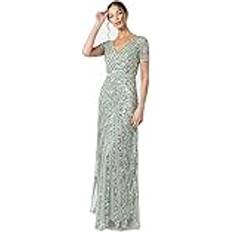 Dam Embellished Sequin Dress - Green Lily