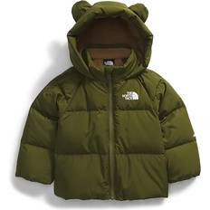 Green Children's Clothing The North Face Baby Down Fleece Lined Jacket - Forest Olive (NF0A88W2)