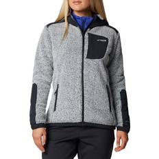 Outerwear Columbia Women's Arctic Crest Sherpa Fleece Jacket White/Black