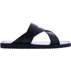 Valentino Sko Valentino Sliders, male, Black, Mens Slide Sandals