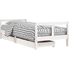 Homie Children's Bed Frame with Drawers 33.7x80.9"