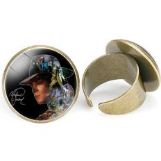 RYWOLT (24509501) Highquality Michael Jackson Metal Ring Adjustable Electroplated Timeless Style