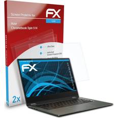 atFoliX 2x Screen Protector For Acer Chromebook Spin 514 Clear
