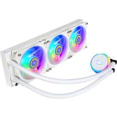 Cooler Master AM5 CPU Water Coolers Cooler Master MasterLiquid PL360 Flux White Edition 3x120