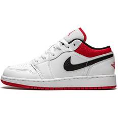 Jordan White Children's Shoes Jordan Air Jordan 1 Low Sneakers Kids - Kinder - Weiß