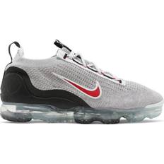 Nike Air Vapormax 2021 Flyknit - Light Bone/University Red