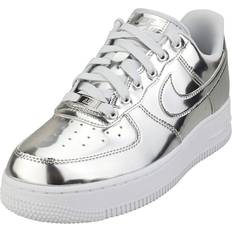 Chrome - Femme Sneakers Basket Air Force 1 Metallic W - Silver