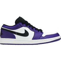 Jordan 1 Low Court - Purple White