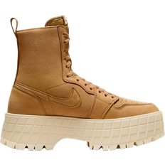 NIKE Brown Boots NIKE Air Jordan 1 Brooklyn W - Wheat/Muslin