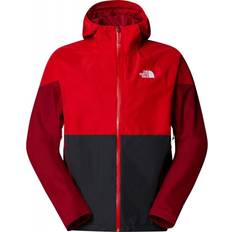 Red Jackets The North Face Men’s Lightning Zip-In Jacket - Asphalt Grey-High Risk Red-Garnet Red