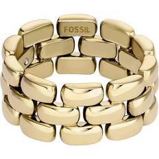 Acier Inoxydable Bagues Fossil Bague pour femme ARDEN JF04785710 Acier inoxydable Jaune Doré