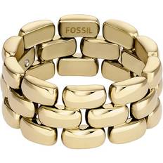 Stainless Steel Rings Fossil Women's Stainless Steel Band Rings