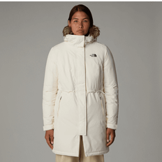 The North Face Wit Jassen The North Face Gerecyclede Zaneck-parka Voor Dames - White Dune