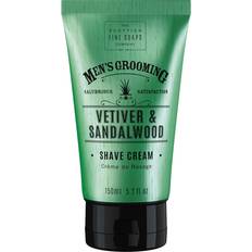 Scottish Fine Soaps Vetiver & Sandalwood Shaving Cream 150ml