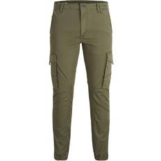 Homme - Vert Vêtements Jack & Jones Paul Flake 542 Cargo Pants Green/Olive Night