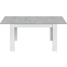 ArizonaShopping Kendra Artik White/Cement Dining Table 90x140cm
