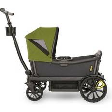 Strollers Veer Cruiser Stroller Wagon + Canopy Bundle 2 Seater - Grey/Joshua Green