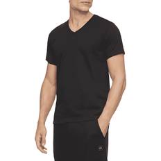 Calvin Klein T-shirts Calvin Klein Cotton Classics V-Neck T-Shirt - Black