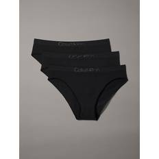 Women - XS Bikini Sets Calvin Klein Women's Bonded Flex 3-Pack Mid Rise Bikini - Black