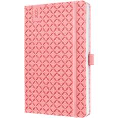 Rose Calendriers Sigel Buchkalender Jolie Flair 2025 J5111 1W/2S Rose Pink ML A5 (Deutsch)