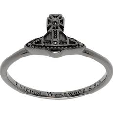 Vivienne Westwood Rings Vivienne Westwood Gunmetal Oslo Ring RUTHENIUM (925)