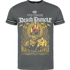 Five Finger Death Punch War Is The Answer T-Shirt Grey