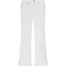 M Byxor Levi's 726 High Rise Flare Jeans - Vit