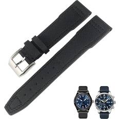 Pilot watch Mark18 Pilot Stop Gun 20mm Watch Strap - Black