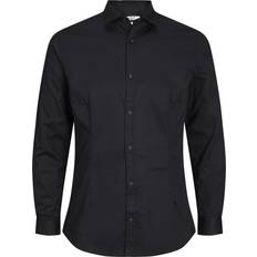 6XL - Dame Skjorter Jack & Jones Plus Forretningsskjorte JJParma Sort