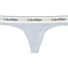 Modal Slips Calvin Klein Damen Thong 0000F3786E Blau