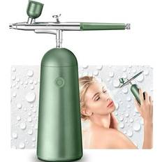 Green Facial Steamers GX Nano Mist Sprayer Facial Steamer Green Portable and Rechargeable Atomizer