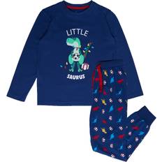 Pyjamases Children's Clothing on sale Xmas Dino Pyjama Set - Blue