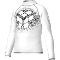 Ragazza Abbigliamento UV Arena Camicia con protezione UV Rash Guard - White-black