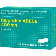 Ibuprofen 400 mg 10 Filmdragerade Tabletter Tablett