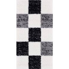 THE RUGS Myshaggy Grey, Black, White 80x150cm