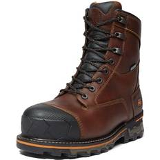 Timberland PRO Men's Boondock Composite Safety Toe Puncture Resistant Insulated Waterproof Industrial Work Boot, Brown-2024 NEW