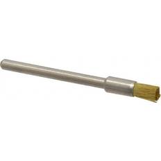 Power Tool Accessories WEILER End Brushes: 3/16" Dia, Brass, Crimped Wire 3 mm Shank Dia, 37,000 Max RPM Part #26097 98448