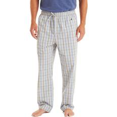 Men - Multicolored Pajamas Nautica Crafted Plaid Poplin Sleep Pant - High Rise