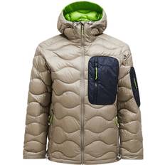 Peak Performance Herr Ytterkläder Peak Performance Helium Utility Down Hood Jacket - Avid Beige