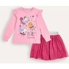 Girls Other Sets Children's Clothing Peppa Pig Top and Tutu Set - Pink