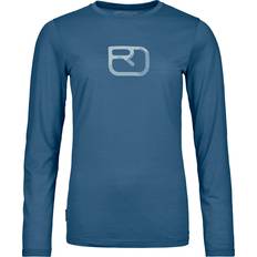 Ortovox Damen Basisschicht Ortovox 150 Cool Mtn Silhouette Longsleeve - Blau