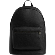 Coach West Backpack - Pebbled Leather/Gunmetal/Black